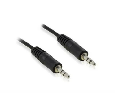 Cable estéreo de audio auxiliar macho a macho de 3,5 mm