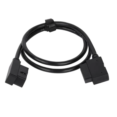 Cable de extensión del conector Obdii del coche OBD Ll OBD 2 OBD2 OBD II Obdii del Pin de la aduana 16 masculino-hembra J1962